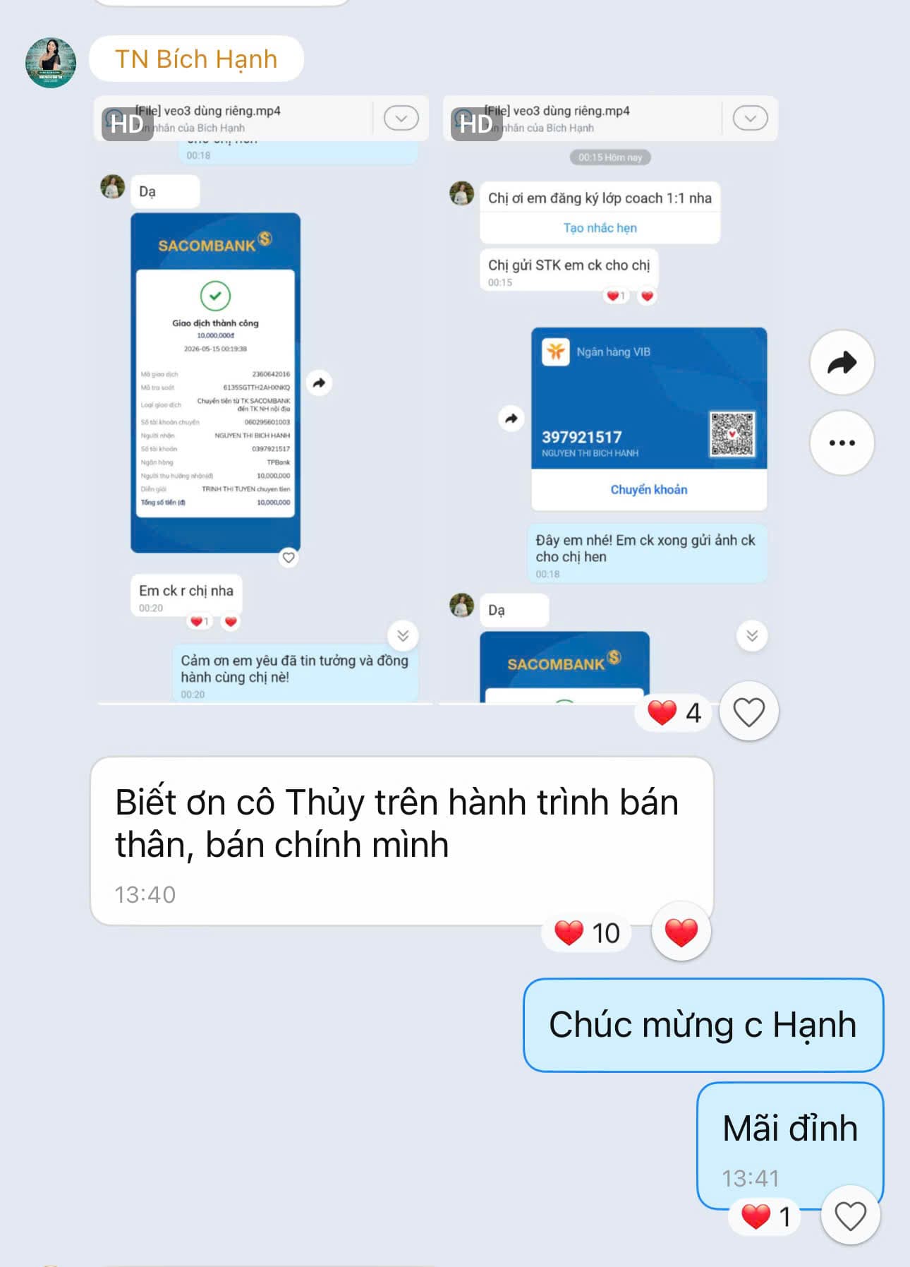 Feedback học viên 5