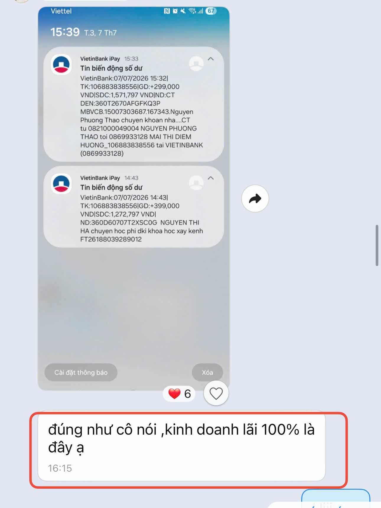 Feedback học viên 15
